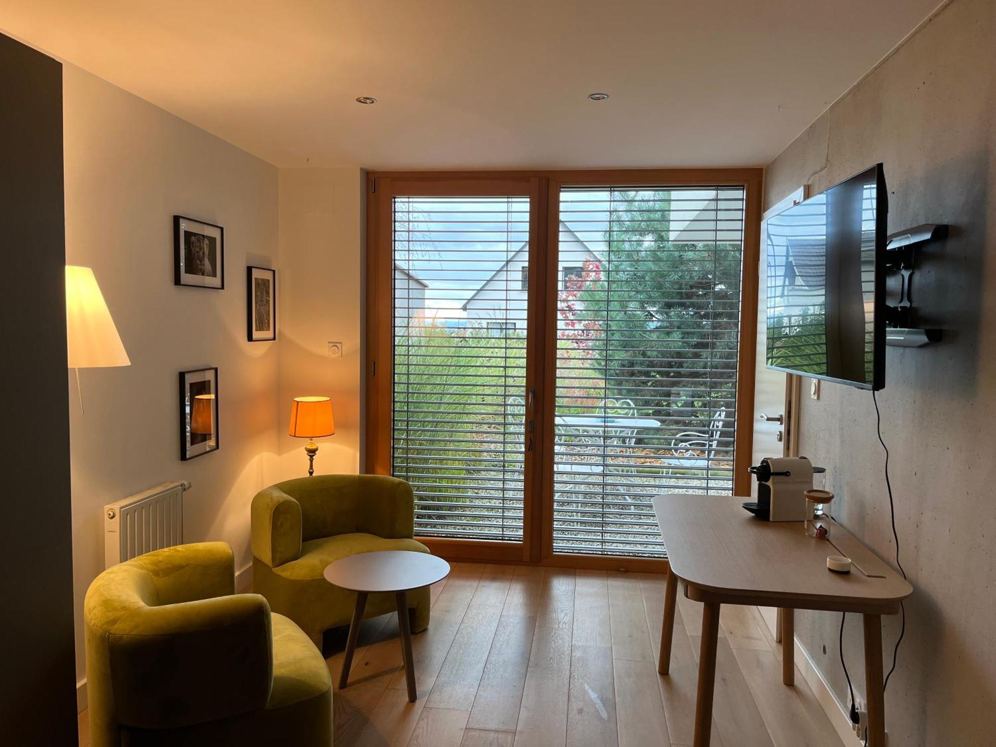Chambre Double 2 P Luxe Aux Vignes Lovees, Entree Independante Riquewihr Exteriér fotografie
